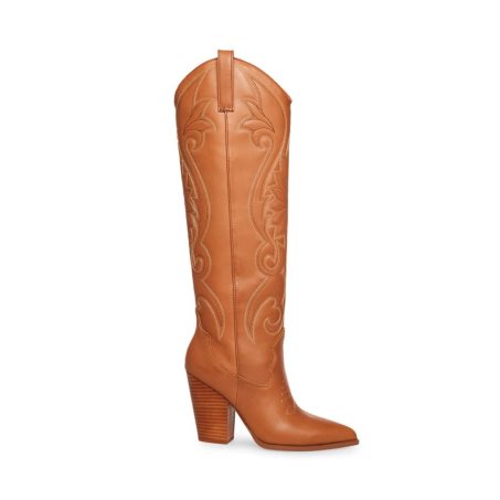 Botas Hasta La Rodilla Steve Madden Lasso Mujer Marrones | ES AU4263